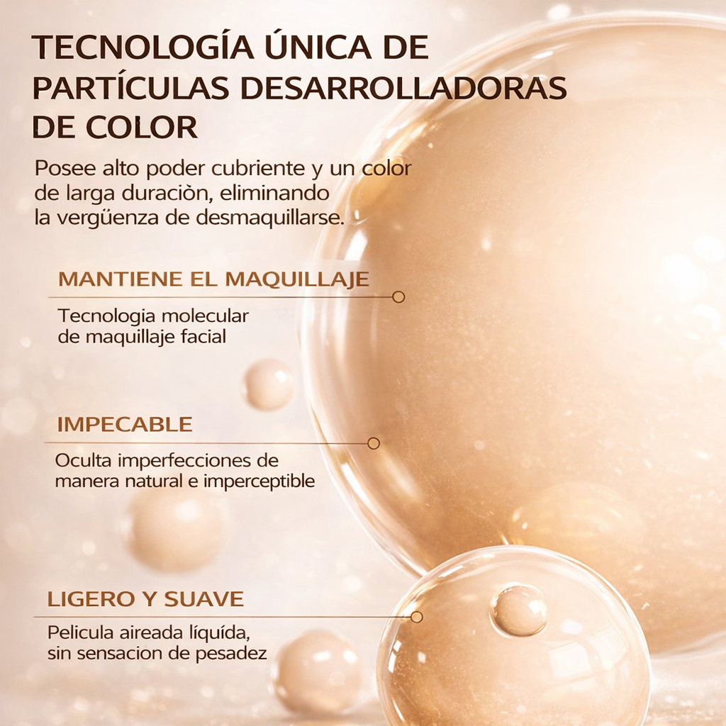 SkinMatch®- Base de Maquillaje AntiEdad con SPF 50